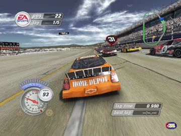 NASCAR Thunder 2004 (USA) screen shot game playing